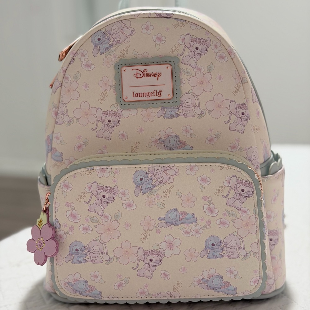 Loungefly Stitch & Angel Cherry Blossom